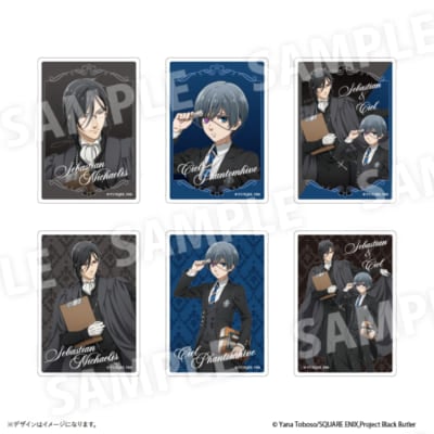 「黒執事 -寄宿学校編-×TSUTAYA」アクリルカード