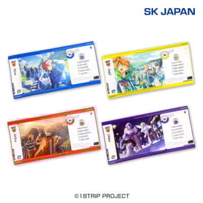 『18TRIP』チケットデザイン風バスタオル