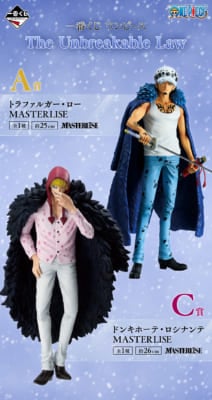 「一番くじ ワンピース The Unbreakable Law」A賞：トラファルガー・ロー MASTERLISE/B賞：ベポ MASTERLISE