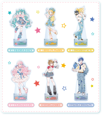 「ピアプロキャラクターズ×サンリオキャラクターズ」ファミマ限定グッズ