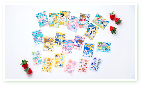 「ピアプロキャラクターズ×サンリオキャラクターズ」ファミマ限定グッズ クリアカード