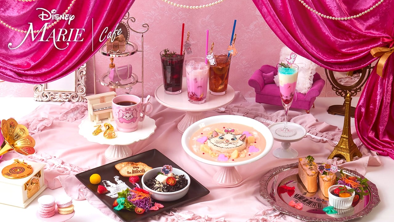 「ディズニー マリー」OH MY CAFEが愛知・大阪で開催決定！フォトジェニックなピンク色メニューが楽しめる