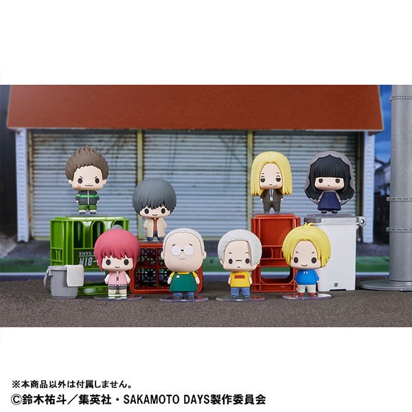 『SAKAMOTO DAYS』ちょこりんコレクションが9月発売!坂本太郎・朝倉シンがミニフィギュアに