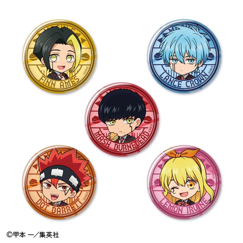 「マッシュル-MASHLE-×郵便局のネットショップ」缶バッジセット