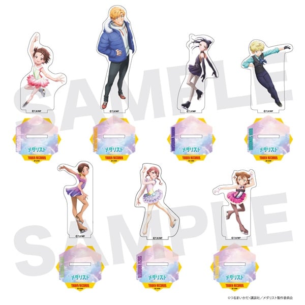 「メダリスト×タワレコカフェ」アクリルスタンド