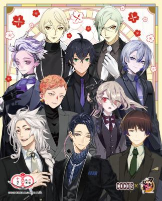 「刀剣乱舞×ココス」ココスオリジナルキャラファインボード2種セット