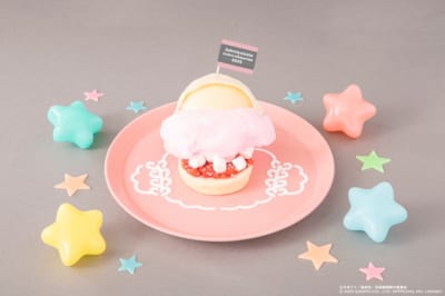 「呪術廻戦 懐玉・玉折×サンリオキャラクターズ」天内理子 × こぎみゅん コットンキャンディ―バーガー