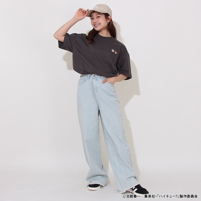 「ハイキュー!!×BABYDOLL」アニマル刺繍Tシャツ
