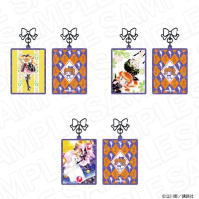 「怪盗セイント・テール Anniversary CAFE」キラキラ両面キーホルダー