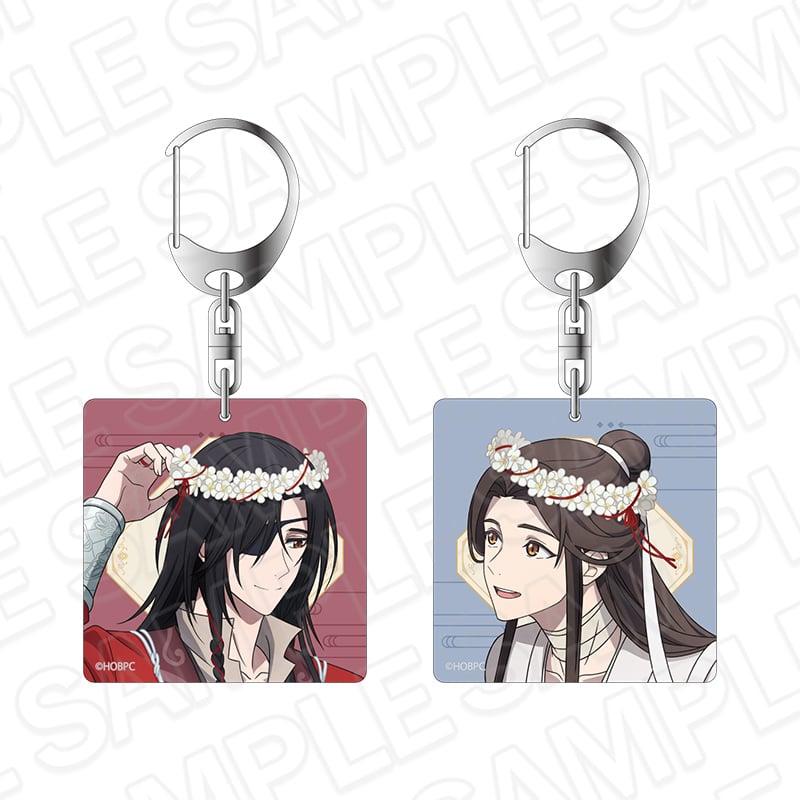 アニメ『天官賜福 貮』POP UP SHOP アクリルキーホルダー 花冠 ver.
