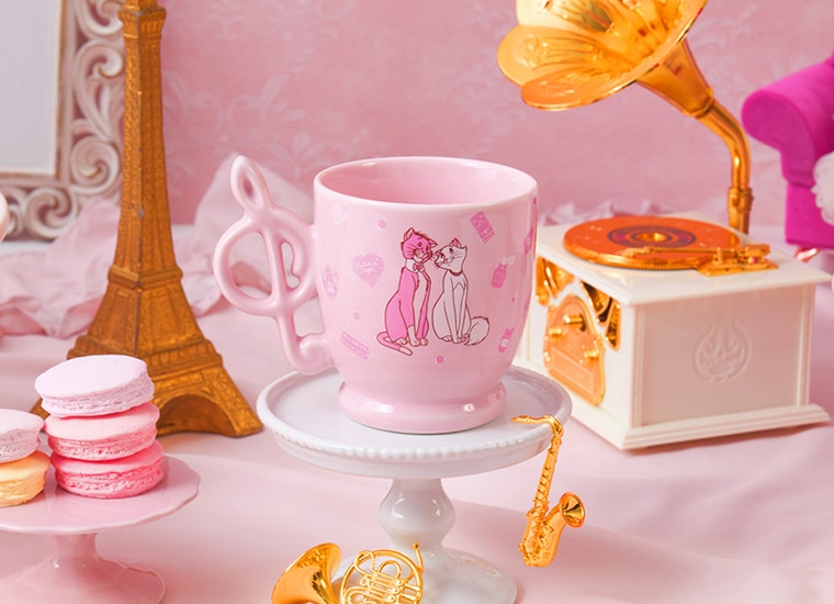 「ディズニー マリー」OH MY CAFE マグカップ 