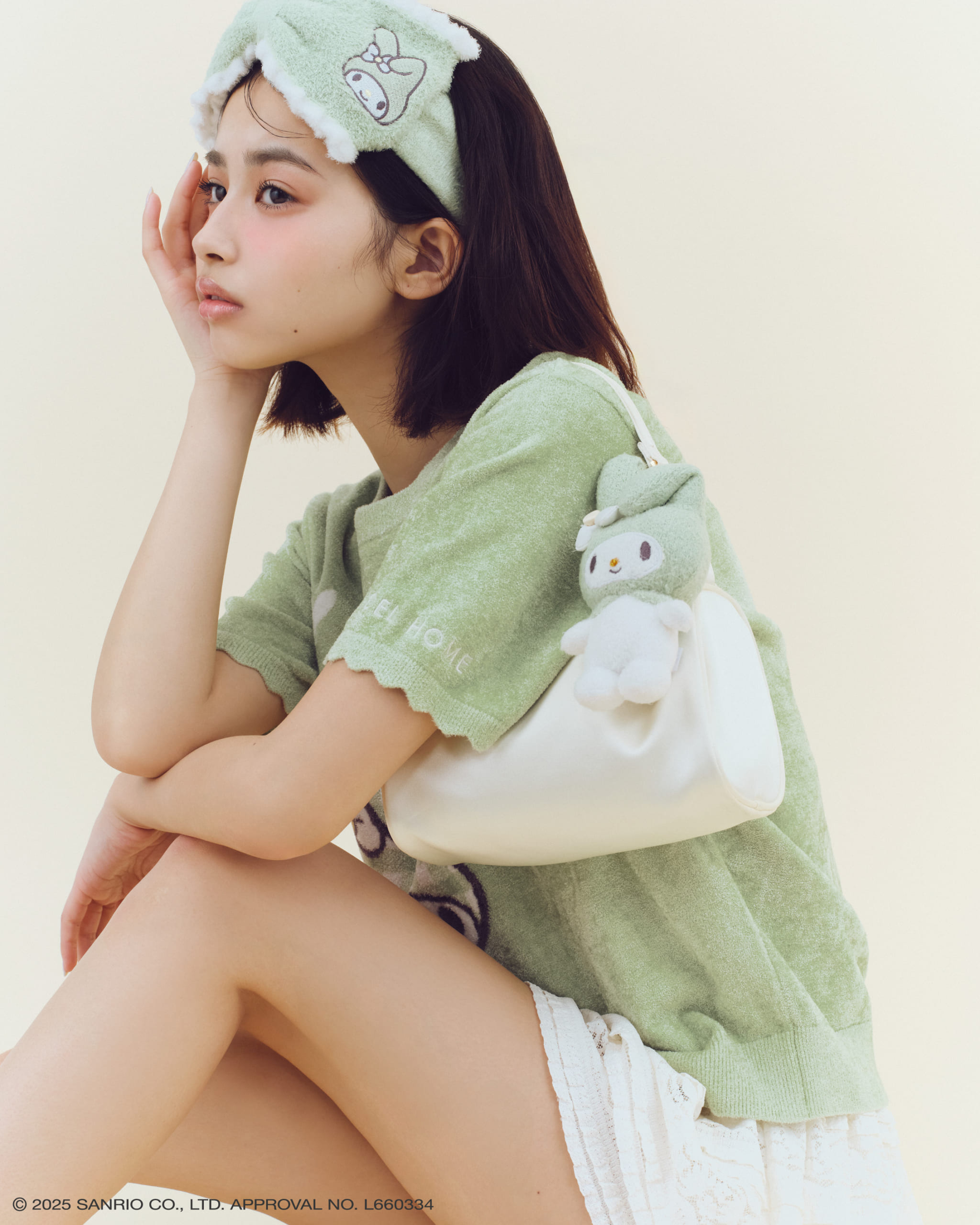 「サンリオ マイメロディ×SNIDEL HOME」ヘアターバン