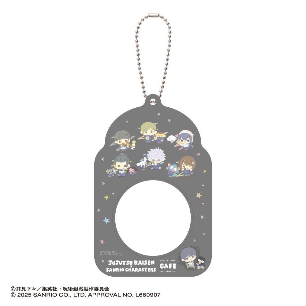 「呪術廻戦 懐玉・玉折×サンリオキャラクターズ」缶バッジケース
