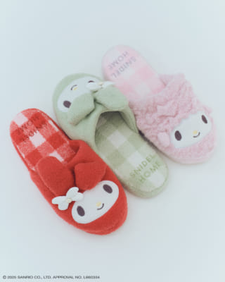 「サンリオ マイメロディ×SNIDEL HOME」ニットスリッパ