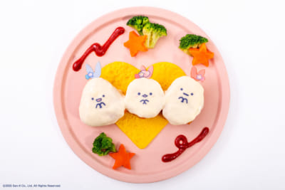 「すみっコぐらし」夢みるしっぽずカフェ　夢みるしっぽずオムライス