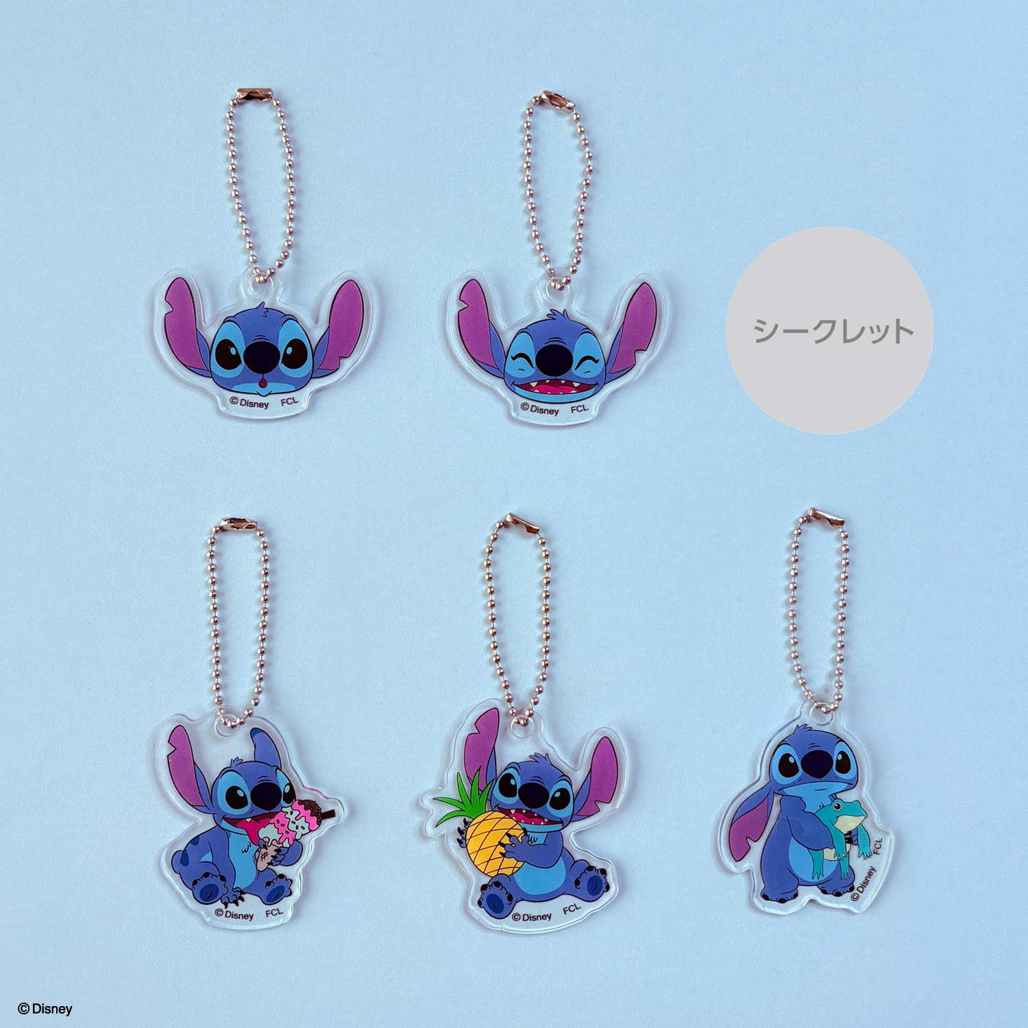 「ディズニー×キャンドゥ」アクリルキーホルダー