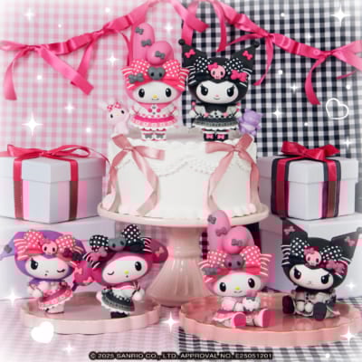 Happyくじ「My Melody ＆ Kuromi 50th＆20th Anniversaries」A賞：フィギュア（全6種）