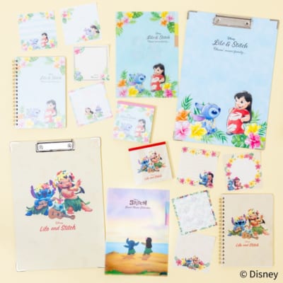 「Disney リロ＆スティッチ Sweet Ohana Collection by LOFT」リングノート・スクエアメモなど