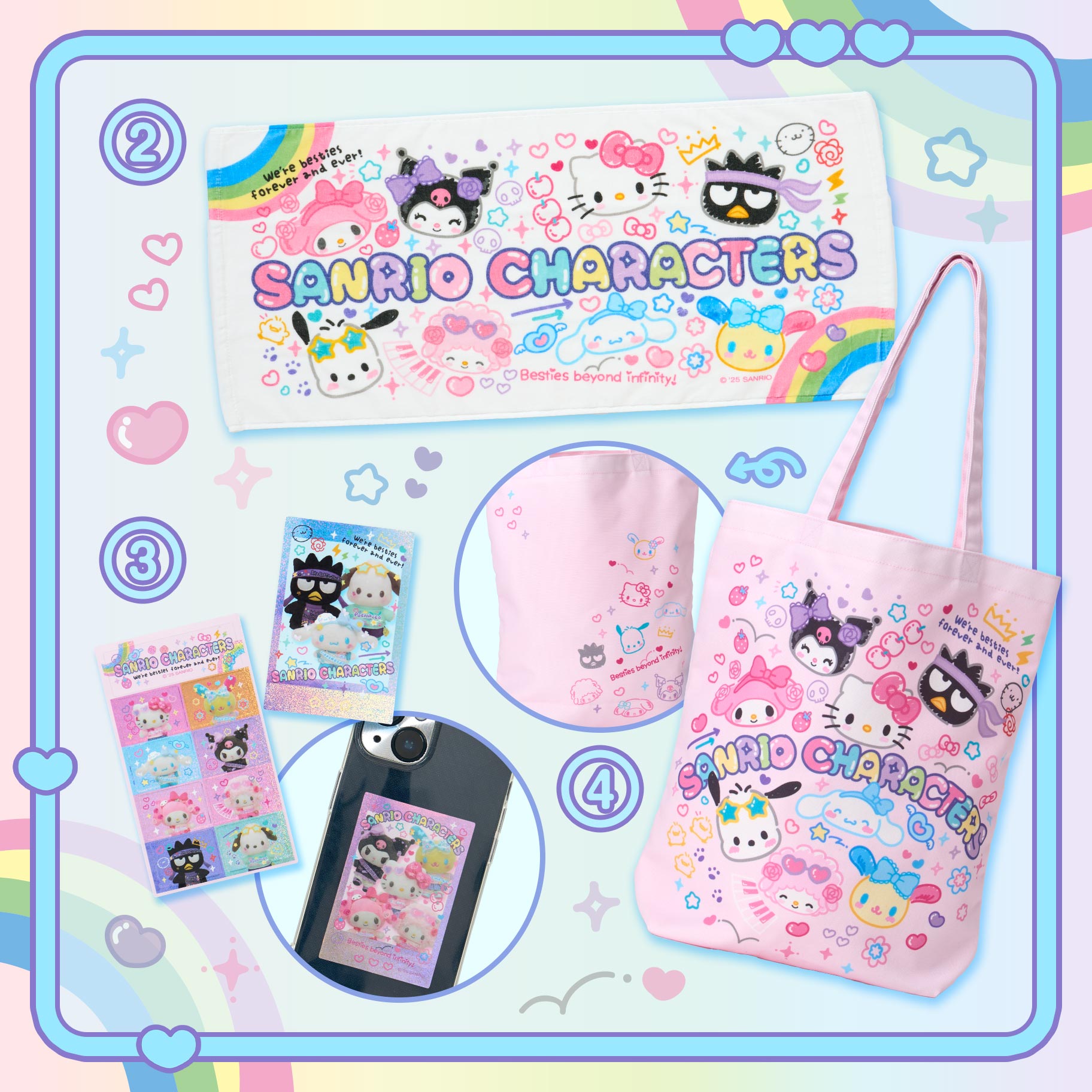 「サンリオ学園きらめき祭デザインシリーズ」グッズ②