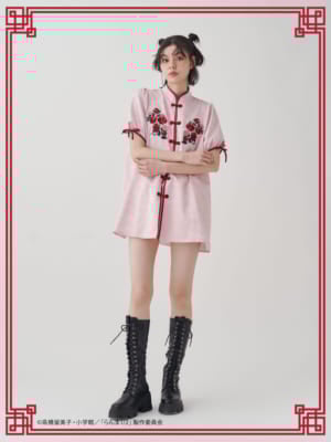 「らんま1/2×jouetie」チャイナチュニックシャツ
