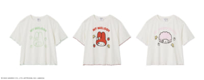 「サンリオ マイメロディ×SNIDEL HOME」Tシャツ