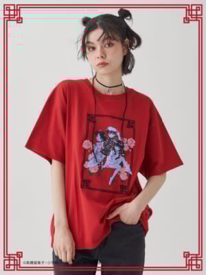 「らんま1/2×jouetie」チャイナグラフィックTシャツ