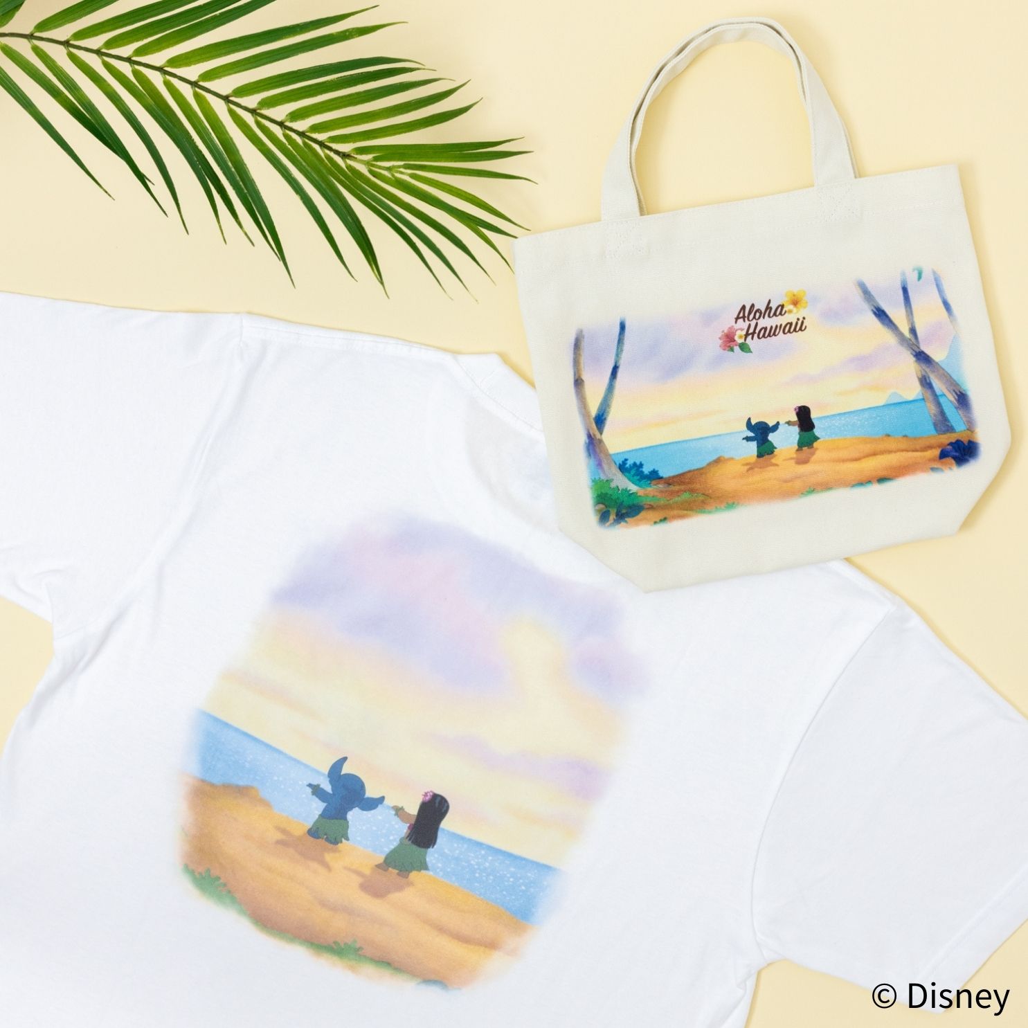 「Disney リロ＆スティッチ Sweet Ohana Collection by LOFT」Tシャツ