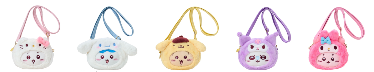 「ちいかわ×サンリオ」ポシェット