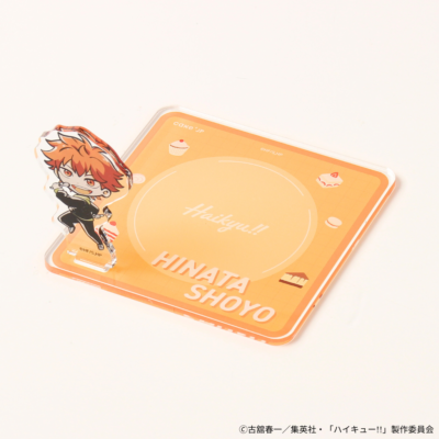 「ハイキュー!!×Cake.jp」アクリルスタンド付きコースター