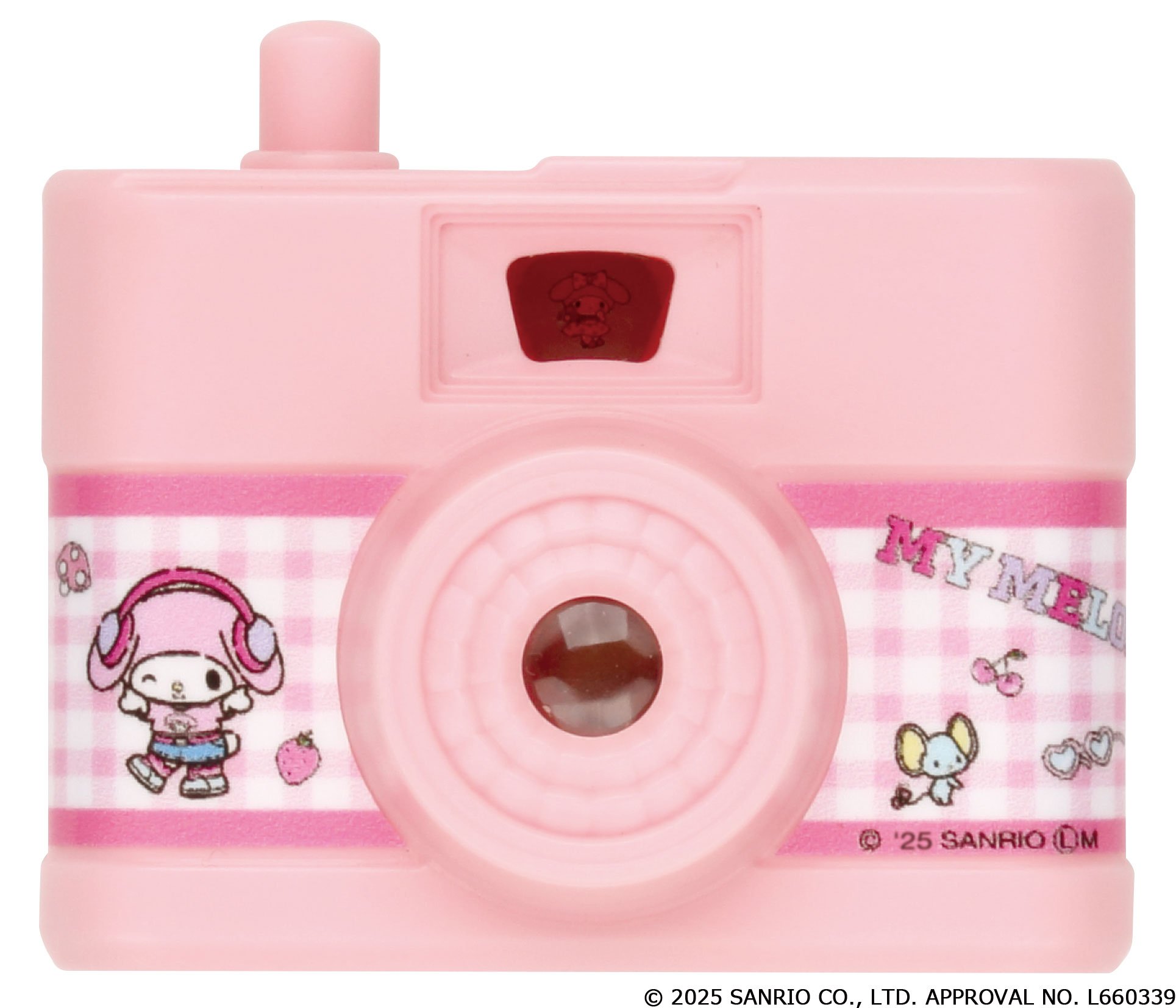 「サンリオキャラクターズ カシャ！カシャカメラ」マイメロディ