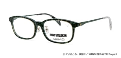 「WIND BREAKER×眼鏡市場」「桜遥」モデル