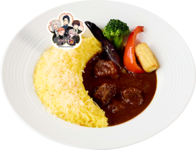 「刀剣乱舞×ココス」彩り豊かで美味しさ満点！三条派のカレーライス