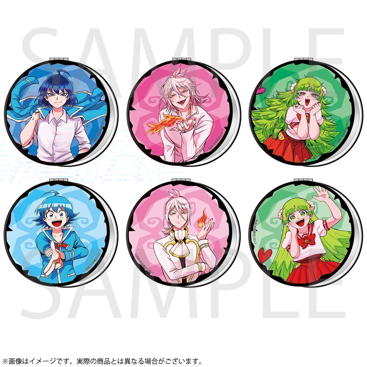「『魔入りました！入間くん』POPUP SHOP INVITATION in Gallery D.N.A.」ダブルミラーevil collection