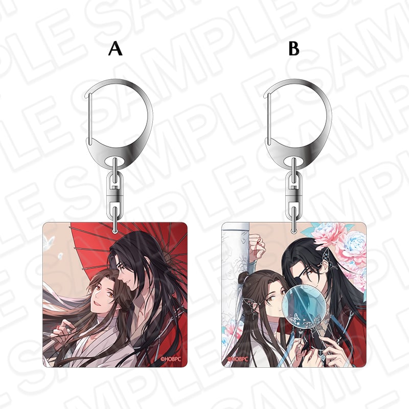 アニメ『天官賜福 貮』POP UP SHOP ホログラムアクリルキーホルダー