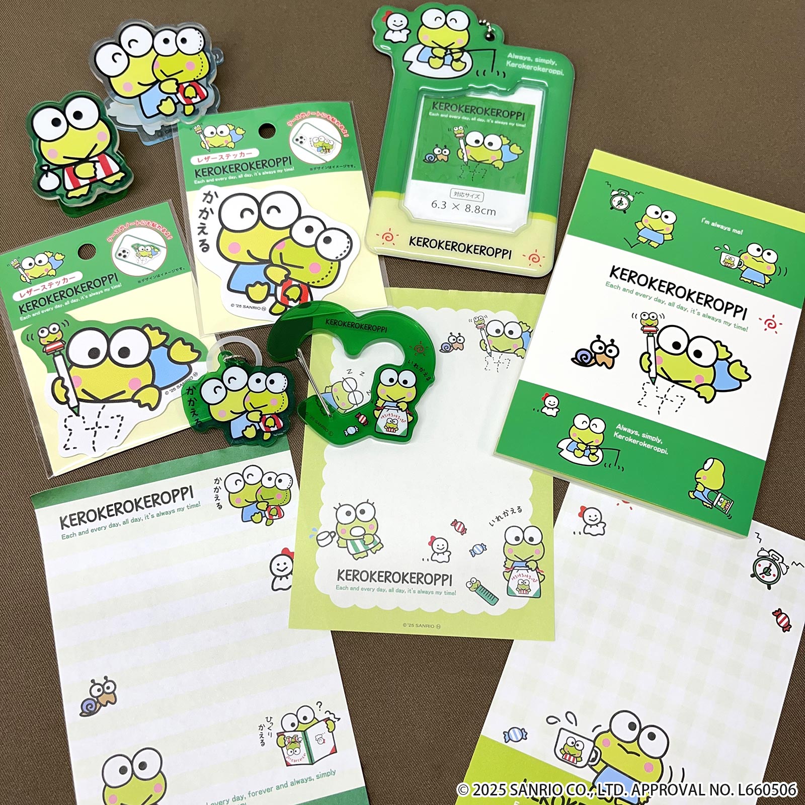 「けろけろけろっぴ×サンキューマート」商品②