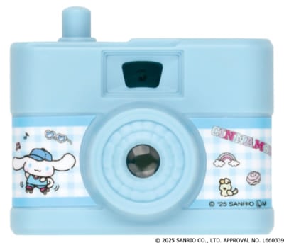 「サンリオキャラクターズ　カシャ！カシャカメラ」シナモロール