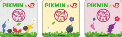 「ピクミン×甘党屋」ステッカー