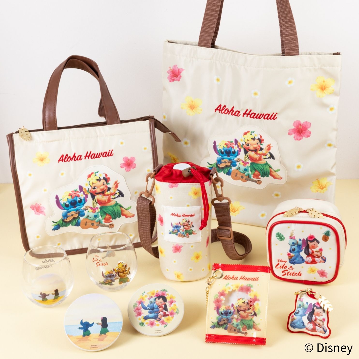 「Disney リロ＆スティッチ Sweet Ohana Collection by LOFT」保冷ボトルホルダー