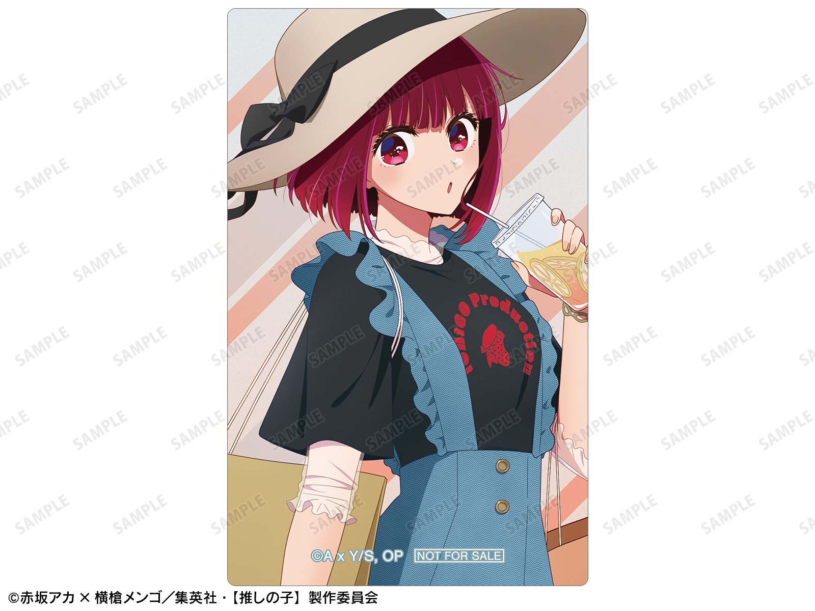 「TVアニメ『【推しの子】』POP UP SHOP in マルイ」描き下ろし ショッピングver. トレーディングカードステッカー（全12種）特典
