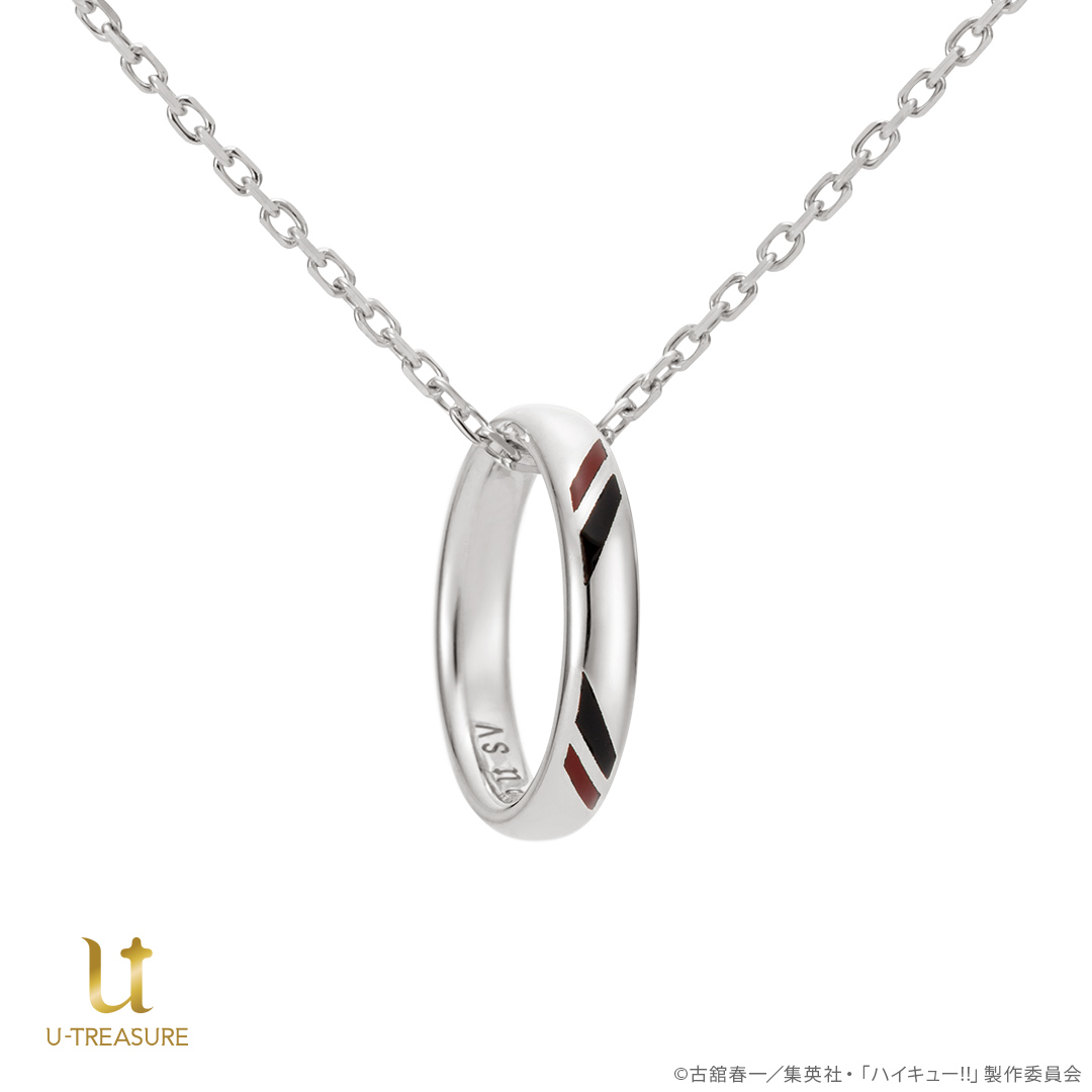 「ハイキュー!!×ユートレジャー」リングネックレス 稲荷崎高校