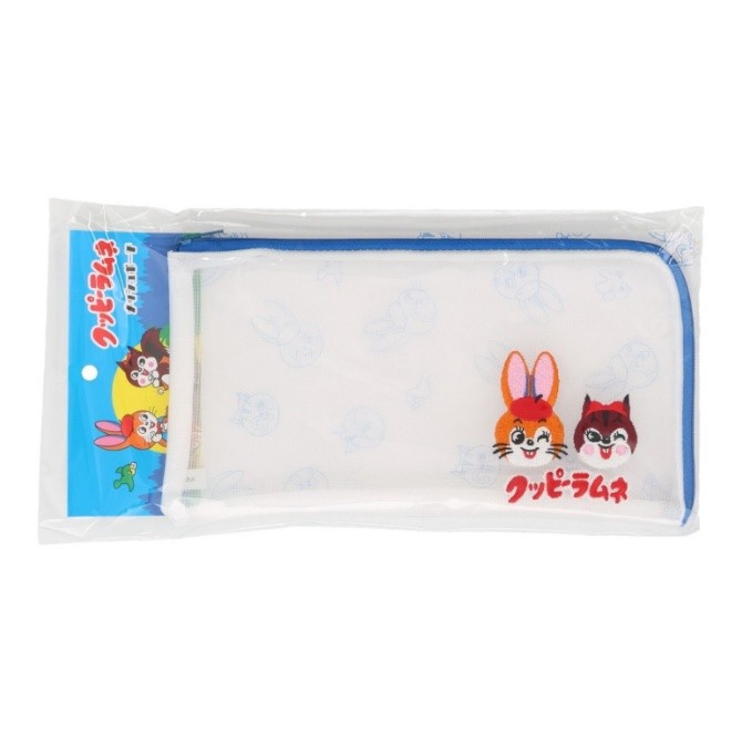 「クッピーラムネ×粧美堂」メッシュポーチ