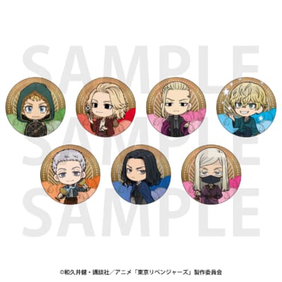 『東リべ』アルカナCollection　トレーディングメタリック缶バッジ－ミニキャラ－