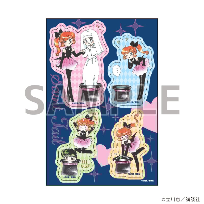 『怪盗セイント・テール』POP UP SHOP PETANTシール