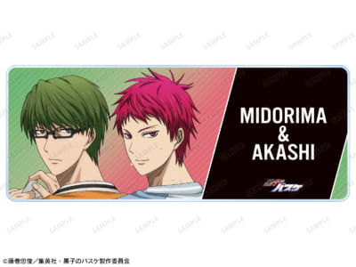 『黒子のバスケ』POP UP SHOP in マルイ　描き下ろし 緑間真太郎&赤司征十郎 戦う背中ver. アクリルネームプレート イベント限定特典