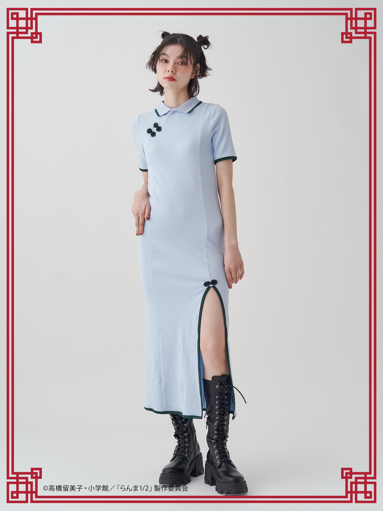 「らんま1/2×jouetie」チャイナフィットワンピース