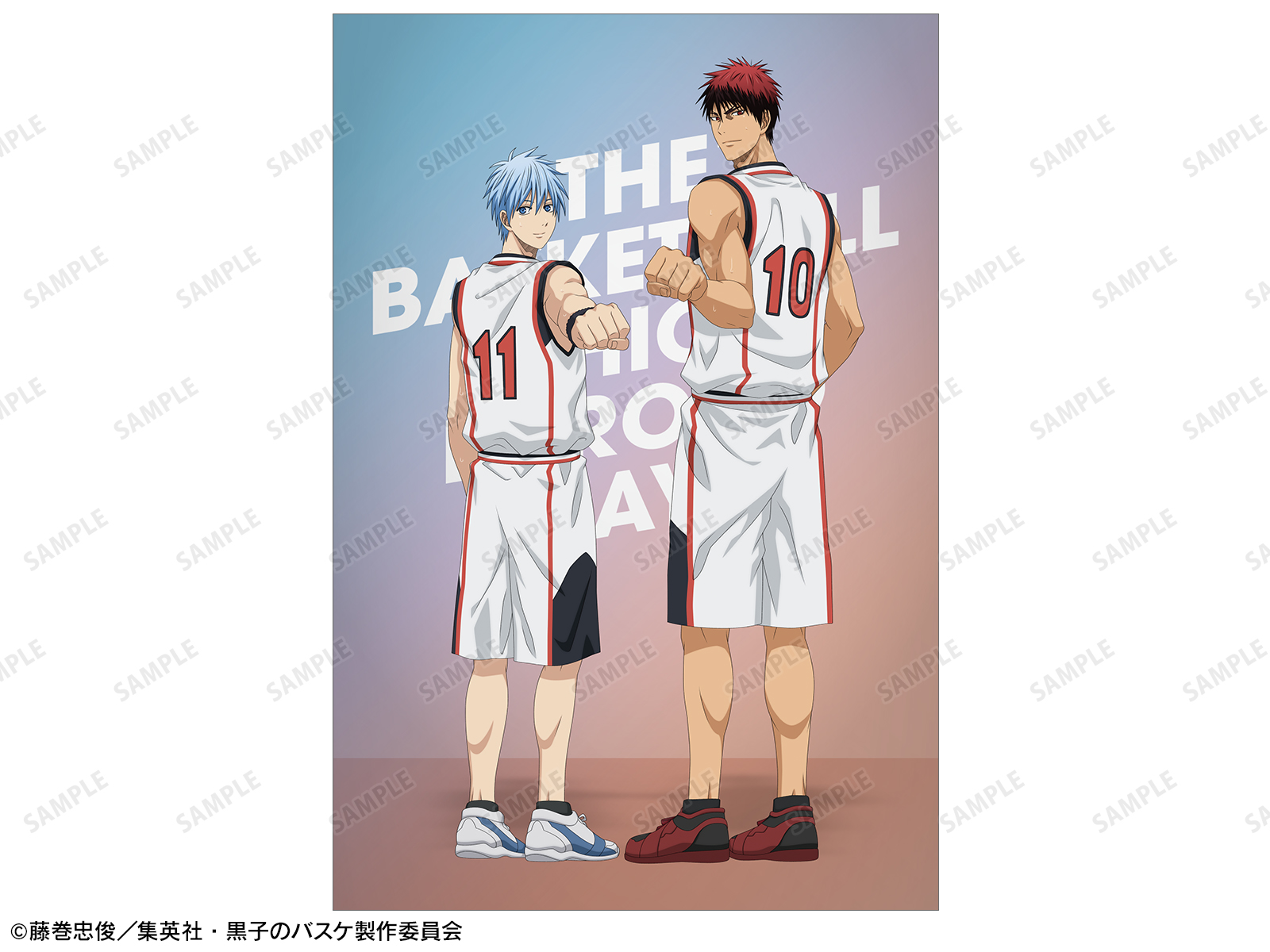 『黒子のバスケ』POP UP SHOP in マルイ 描き下ろし 黒子テツヤ&火神大我 戦う背中ver. ポストカードイベント限定特典