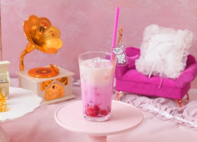 「ディズニー マリー」OH MY CAFE＜マリー＞ストロベリーミルク