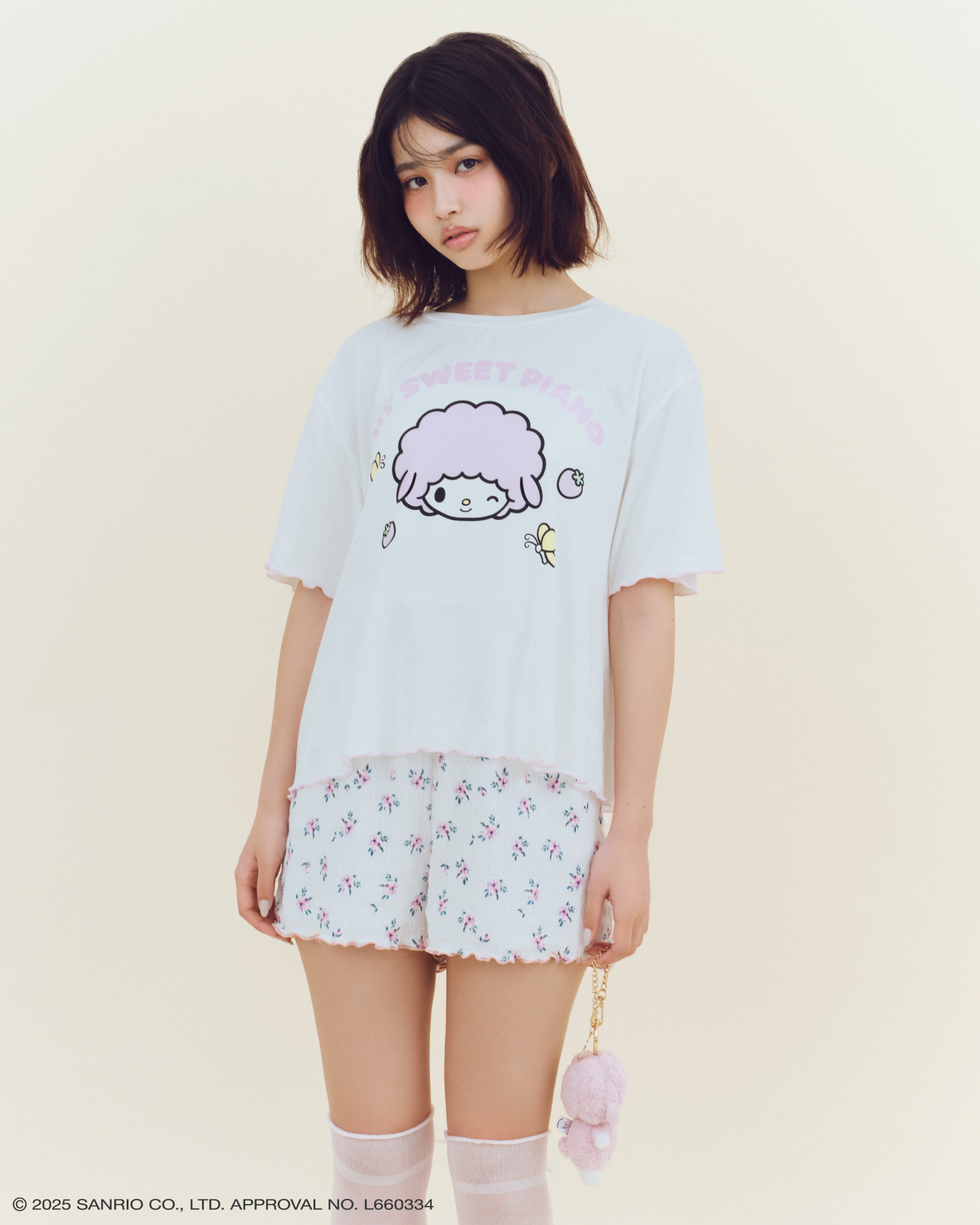 「サンリオ マイメロディ×SNIDEL HOME」Tシャツ