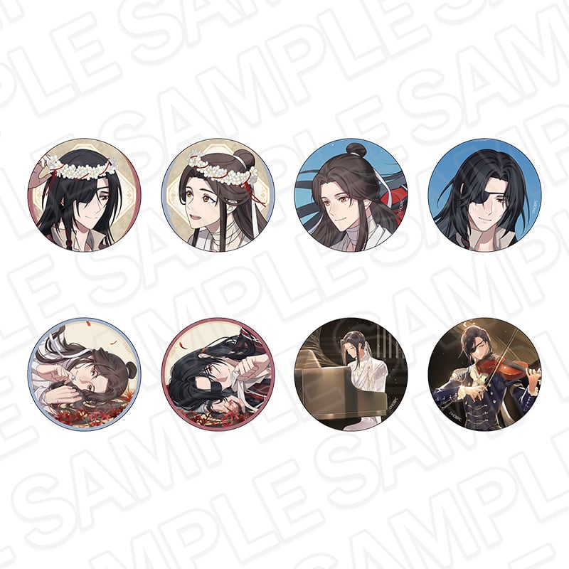アニメ『天官賜福 貮』POP UP SHOP カンバッジ（ブラインド） 花冠 ver.