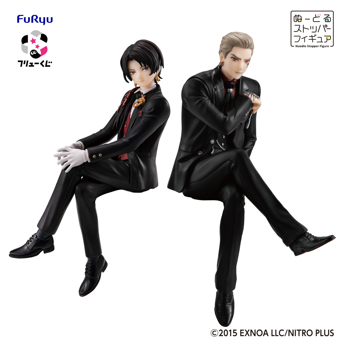 「フリューくじ 刀剣乱舞ONLINE ～ぬーどるストッパーの陣 其ノ六～」ダブルゲット賞：加州清光・山鳥毛 祝装ver.ぬーどるストッパーフィギュアセット